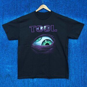 Tool Aenima CD Back Cover Eye Progressive Metal Band Tee XL